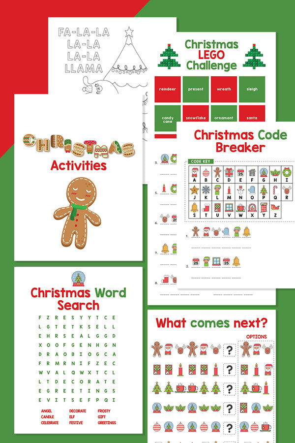 Christmas Activity Pack - FREE Printables