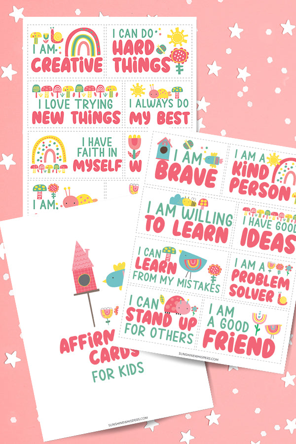 Affirmation Cards for Kids