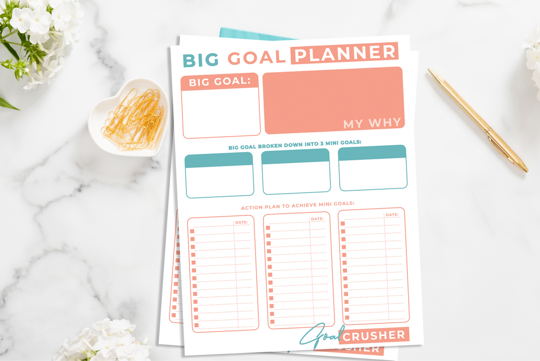 Big Goal Planner