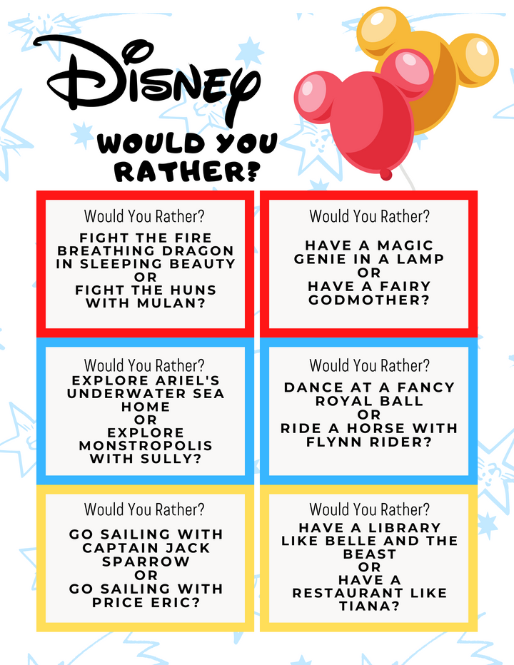 Disney Family Games and Activity Pack