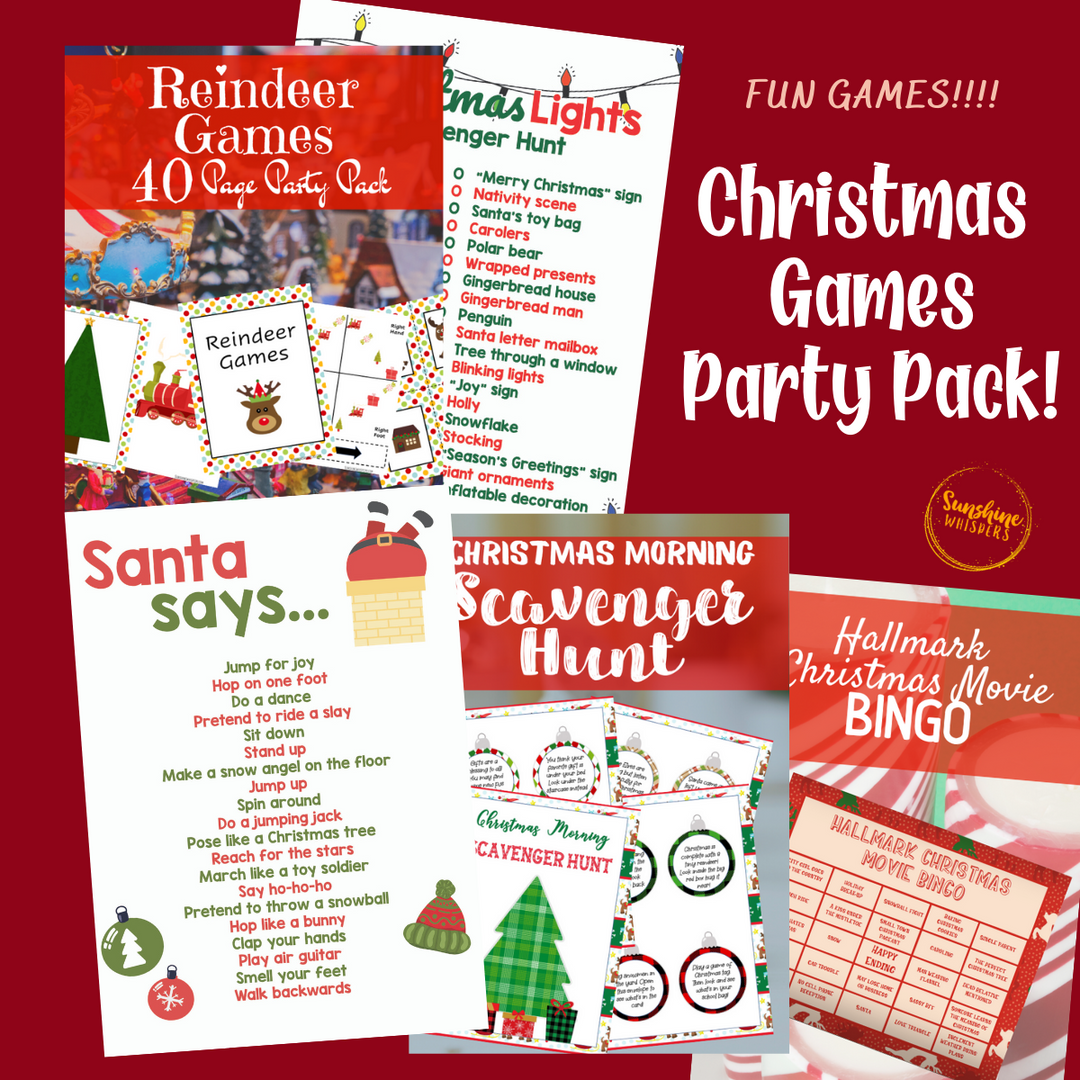 Christmas Games Party Pack!