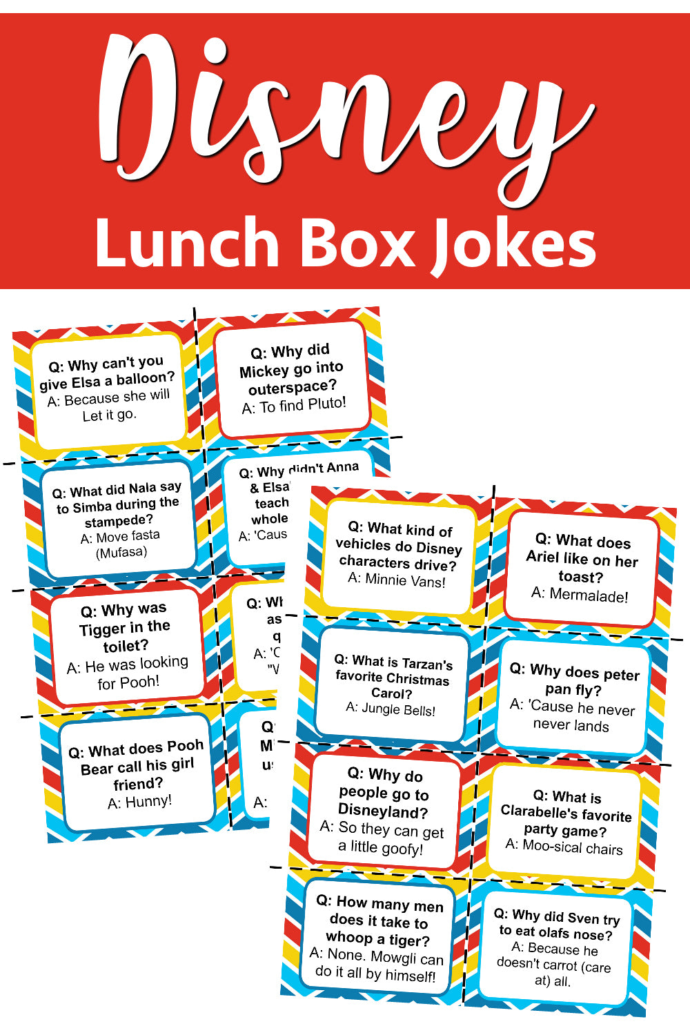 Lunch Box Notes and Jokes