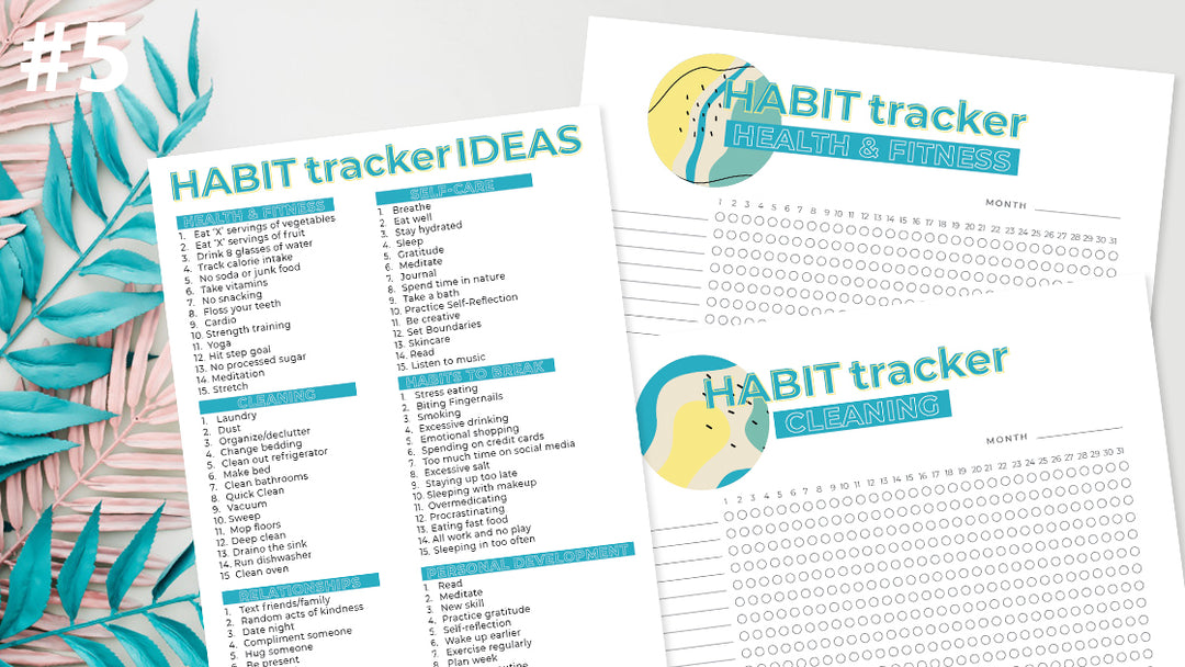 Habit Tracker Printable Pack