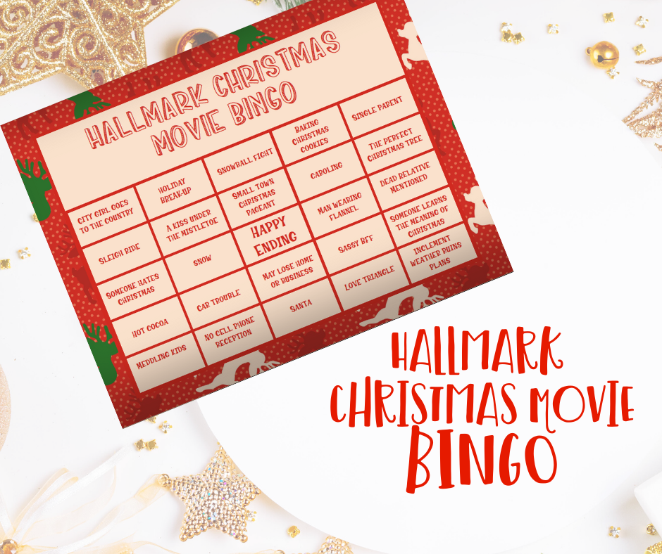 Christmas Hallmark Movie BINGO