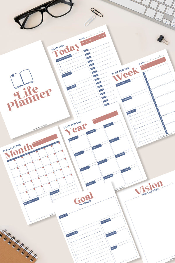 Life Planner Printable Pack