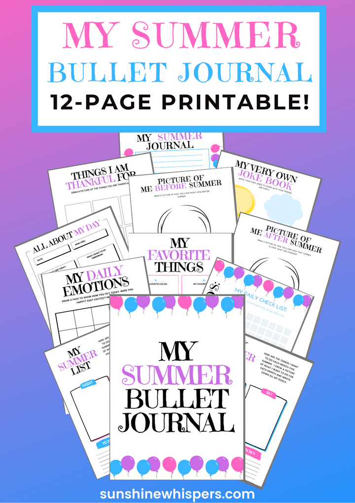 My Summer Bullet Journal