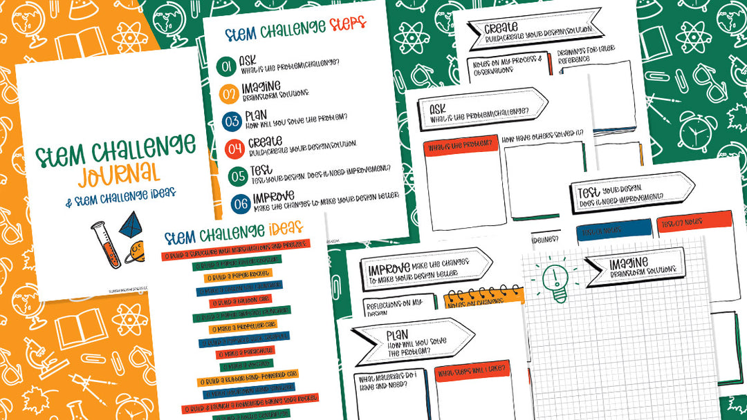 STEM Challenge Journal and STEM Challenge Ideas