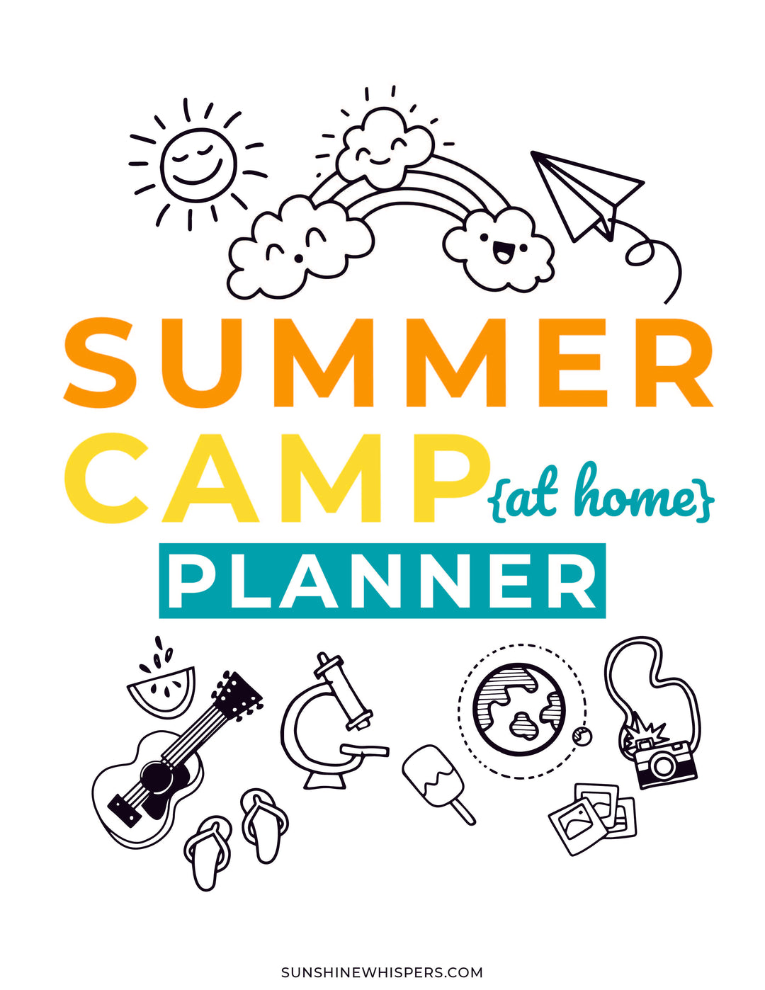 Summer Camp at Home Planner