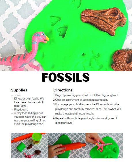 Dinosaurs and Monsters Craft and Activity E-Book