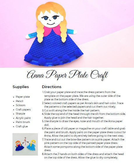 Disney-Themed Craft and Activity E-Book