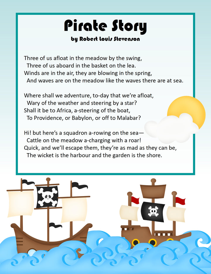 Pirate Activity Printable Pack