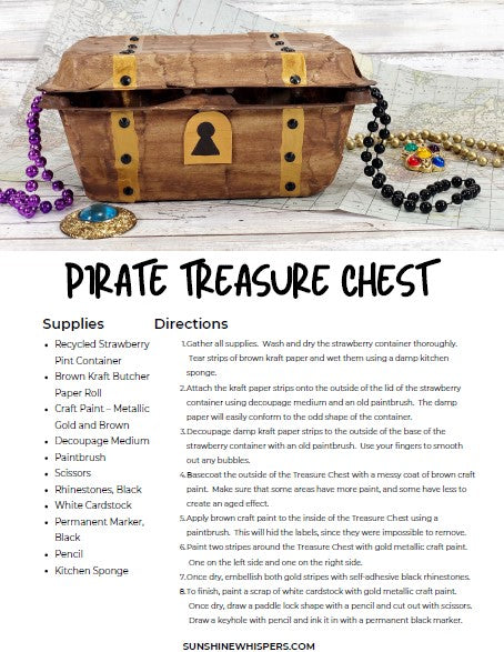 Pirates and Mermaids Craft and Activity E-Book